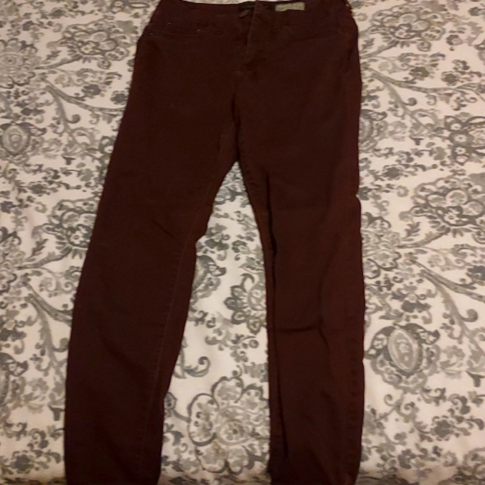 Aeropostale Maroon Jeggings